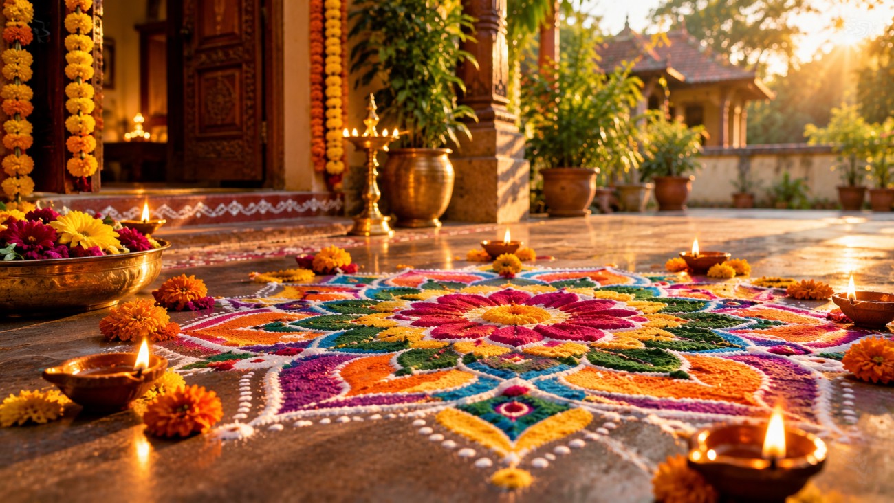 Rangoli Art in India