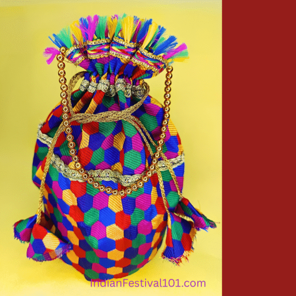 Multicolor Traditional Potli Bag