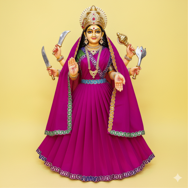 Maa Durga Dress for Idol - Image 2