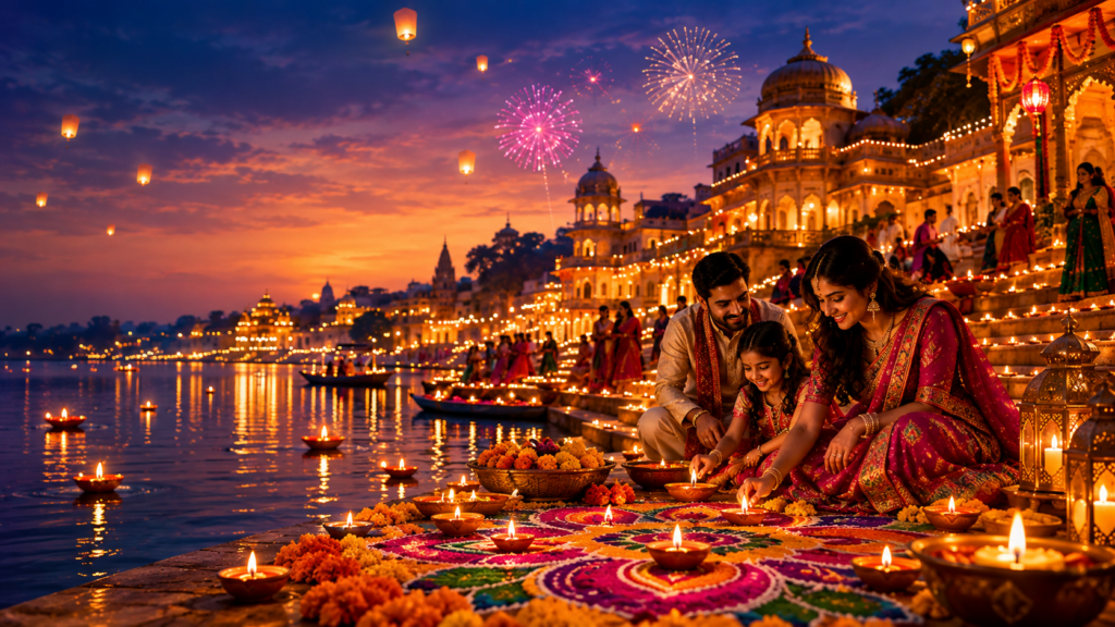 Diwali Celebration with Family